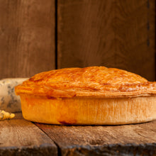 Load image into Gallery viewer, Beef Cheese & Bacon pie Family Size-Gluten Free