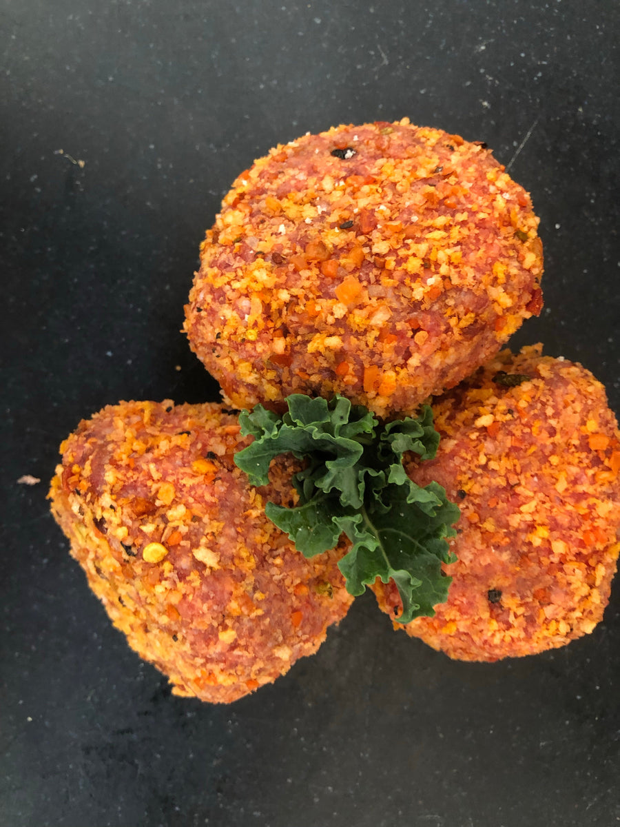 Freebie 4 Pack BBQ Seasoned Rissoles Gluten Free The Butchery on Brunker