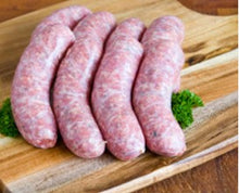Load image into Gallery viewer, Free Range Chicken & Fresh Leek Sausage with Bacon
