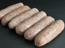 Load image into Gallery viewer, Free range Cumberland Pork Sausages
