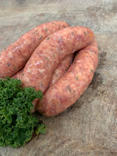 Load image into Gallery viewer, Lamb Pumpkin & Fetta Sausages 500gm Pack