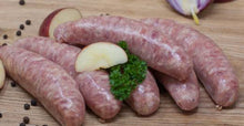 Load image into Gallery viewer, Pork Apple & Cider sausages - 500gm Pack
